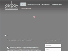 Tablet Screenshot of gerbay.eu